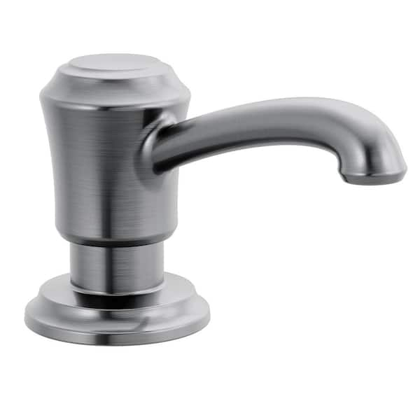 Delta Cassidy Deck Mount Metal Soap Dispenser In Arctic Stainless Rp100735ar The Home Depot 4610