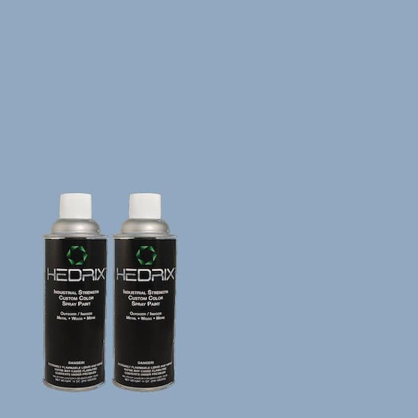 Hedrix 11 oz. Match of 2A41-4 Toscana Flat Custom Spray Paint (2-Pack)