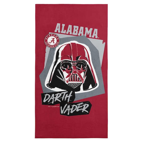 THE NORTHWEST GROUP NCAA Alabama Darth Vader Cotton/Polyester Blend Multicolor Printed Beach Towel