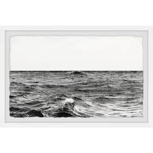 "Ocean Storm Brewing" by Marmont Hill Framed Nature Art Print 12 in. x 18 in.