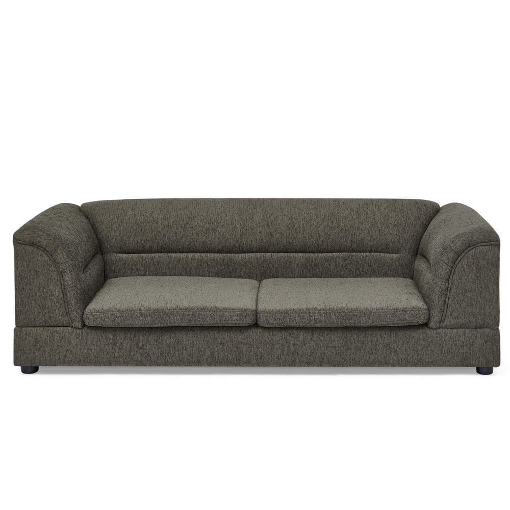Oversized Pet Sofa, Curved Armrest Rectangular Dog Sofa, Linen Fabric Comfort Pet Couch for Large & Oversized Dogs,Gray price history on PriceWatchPro