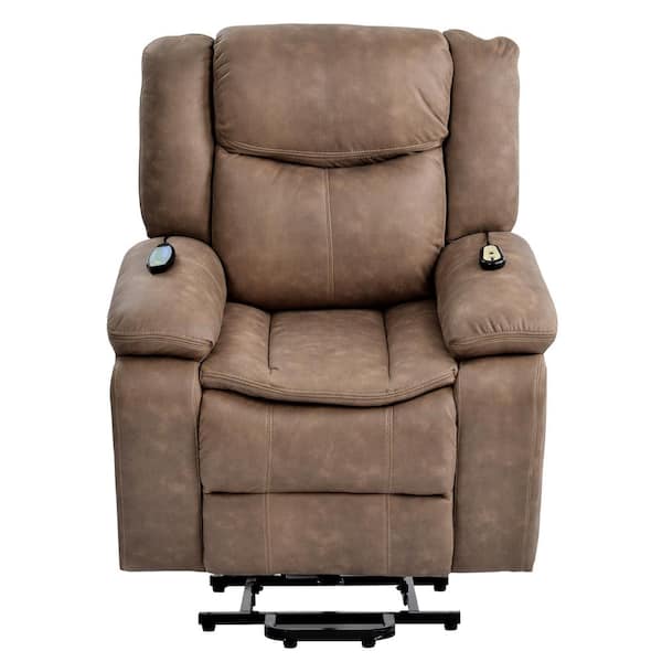 Magic Home 38.6 in. Swivel Overstuffed Antiskid Fabric Manual Rocker  Recliner Single Sofa Heavy Duty Reclining Chair in Pink CS-WF194144AAD -  The Home Depot