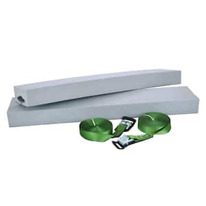 Standard SUP Foam Block Kit 1- Board 55 lbs. Capacity for Roof Rack