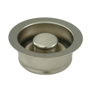 Made To Match 3-1/2 in. x 1-11/16 in. Brass Garbage Disposal Flange in Brushed Nickel