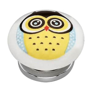 Barn Owl 1.46 in. Cabinet Knob