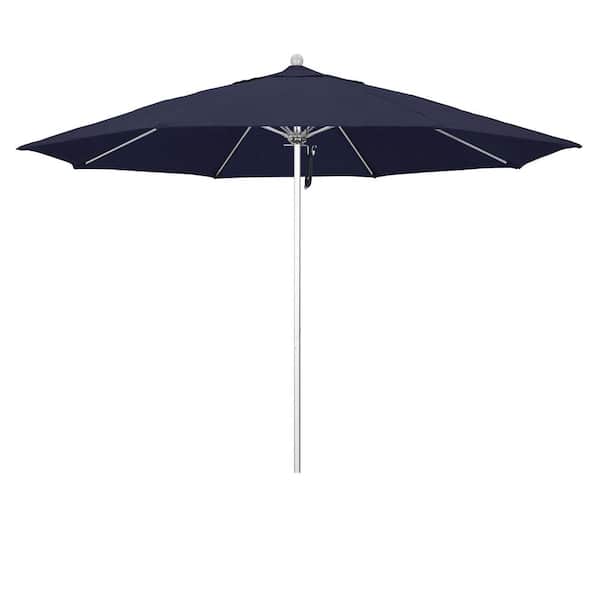 blue patio umbrella silver pole Cantilever | Wind Resistant, 360 Rotation | Commercial Grade | Sunbrella Dark This heavy duty 9 foot commercial grade umbrella by California Umbrella offers all the features a residential or commercial owner demands Frankford Greenwich 8.5' x 11'