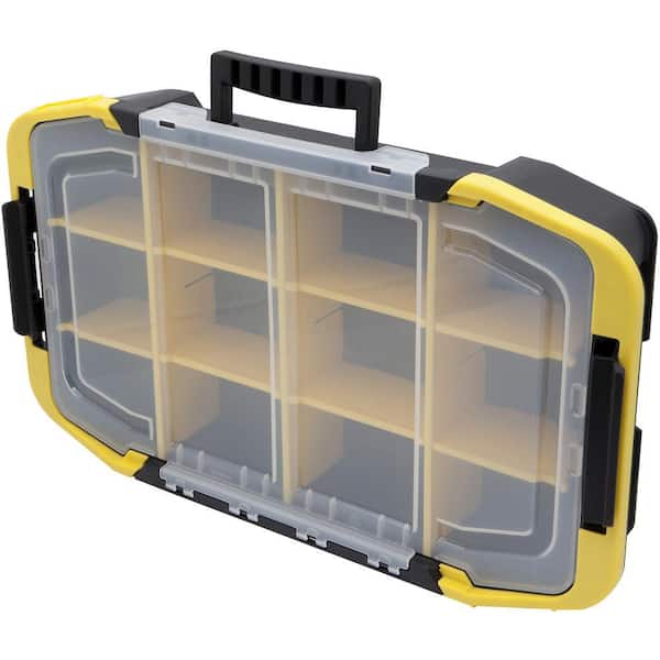 Stanley SoftMaster 12-Compartment Small Parts Light Organizer STST14021 -  The Home Depot