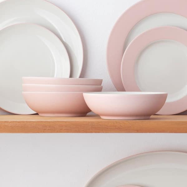 Noritake Colorwave Pink 7 in., 22 fl. Oz. (Pink) Stoneware Cereal