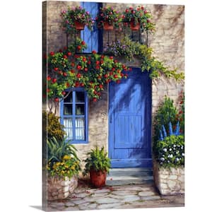 "Provence Blue Door" by Barbara Felisky Canvas Wall Art