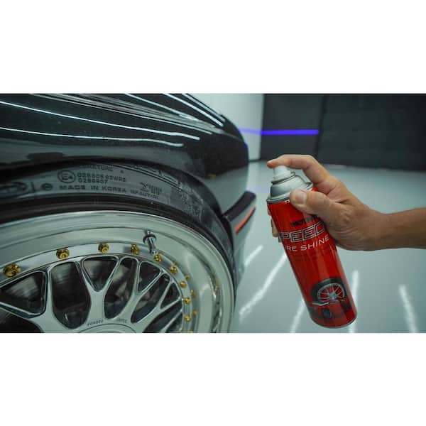  Detail King Super Blue - Tire Dressing & Tire Shine Spray -  Contains Silicone for Added Protection - 16 oz : Automotive