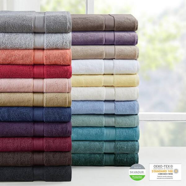 MADISON PARK Signature 800GSM 8-Piece Dusty Green 100% Premium Long-Staple  Cotton Bath Towel Set MPS73-194 - The Home Depot