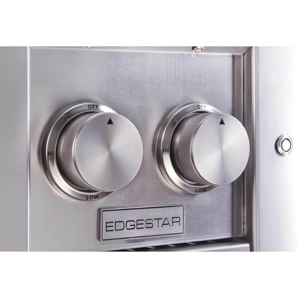 Stainless Steel Dual Control Propane Side Burner