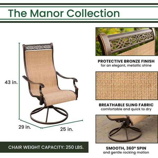 Hanover manor 2024 patio furniture