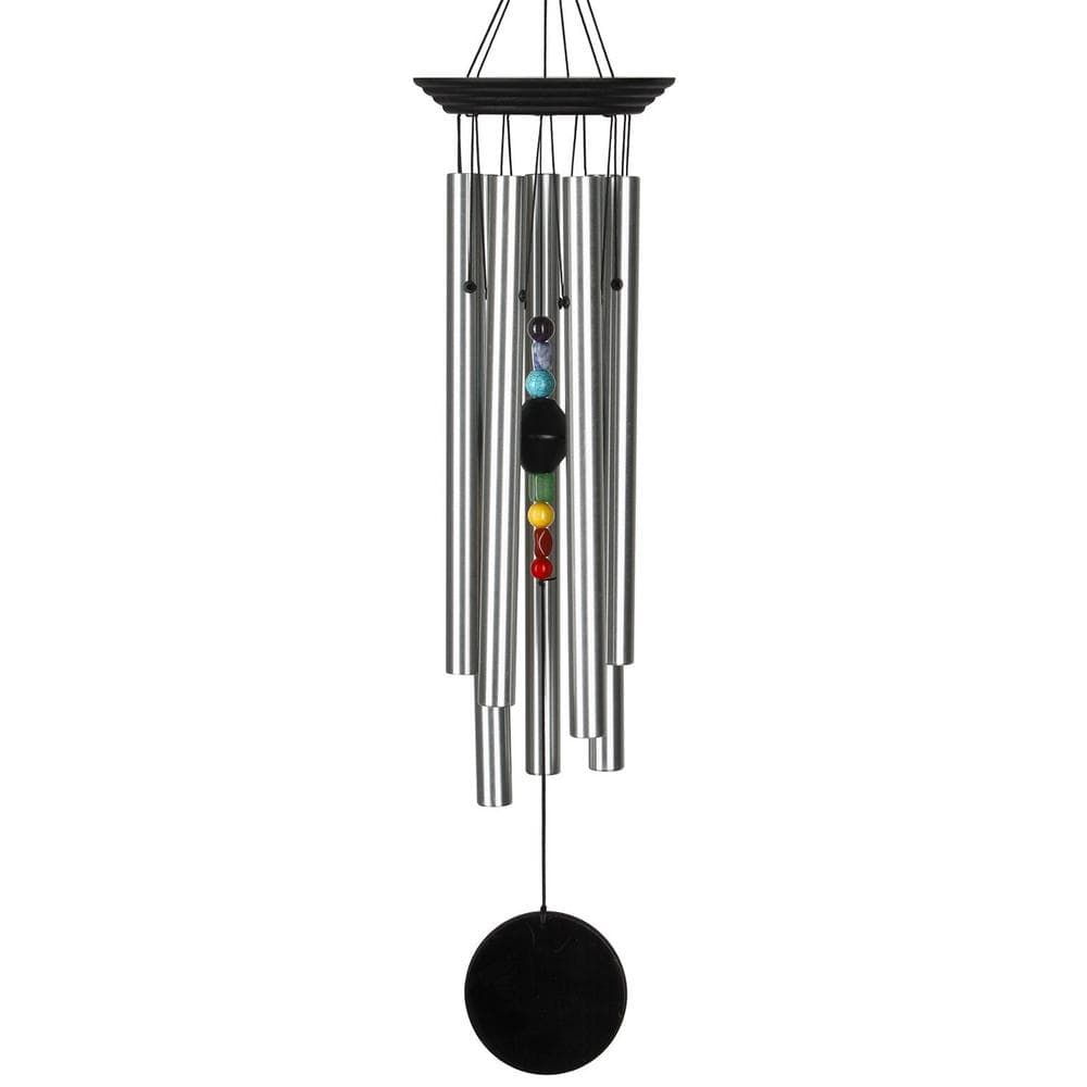 UPC 028375217410 product image for Signature Collection, Woodstock Chakra Chime, 24 in. Black Wind Chime | upcitemdb.com