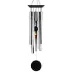 Signature Collection, Woodstock Chakra Chime, 24 in. Black Wind Chime