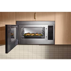 30 in 1.10 cu. ft. Over-the-Range Flush Built-In Microwave Oven in PrintShield Stainless with Infrared Sensor Modes