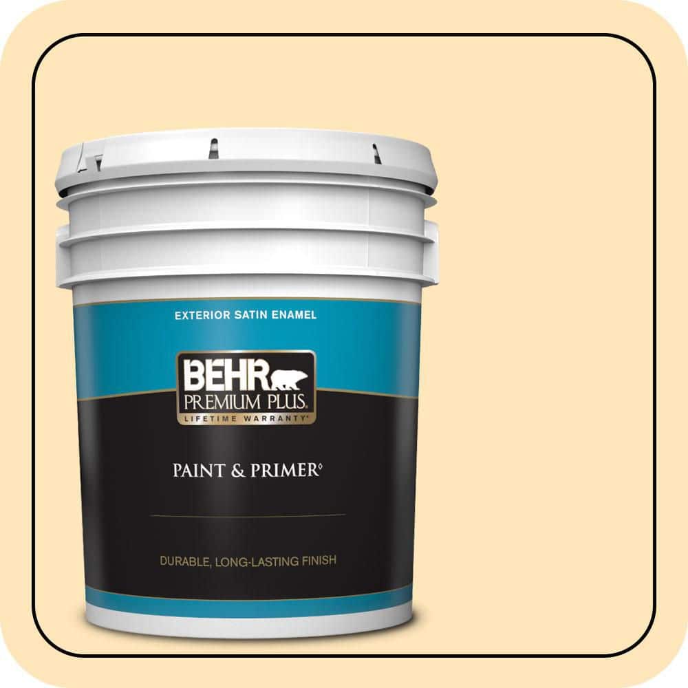 5 gal. #ICC-91 Lemon Whip Satin Enamel Exterior Paint & Primer price history on PriceWatchPro