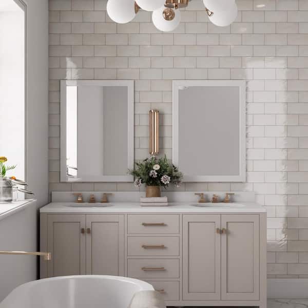 Camden Bone 4 in. x 8 in. Ceramic Wall Tile (11.5 sq. ft. /Case)