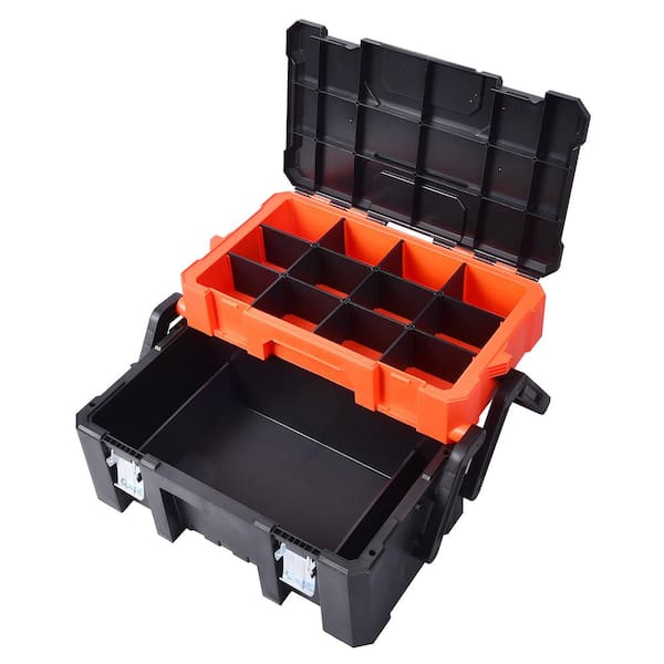 TACTIX 49-Compartments 4 in 1 Small Parts Organizer 320020 - The Home Depot