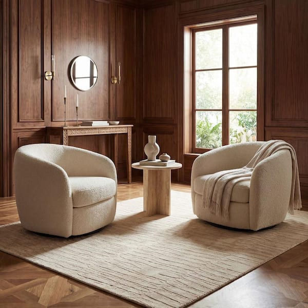 Nivella Solid Cloud Washable Area Sand 8 ft. x 10 ft. Indoor Area Rug
