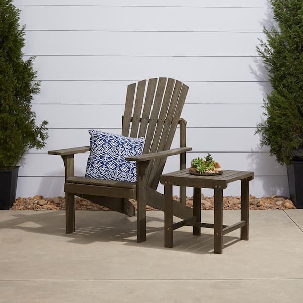 Vifah Renaissance Patio Wood 2-Piece Conversation Set