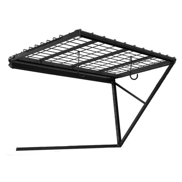 Proslat 28 in. 1-Shelf Steel Pro-Rack Extension in Hammered Charcoal