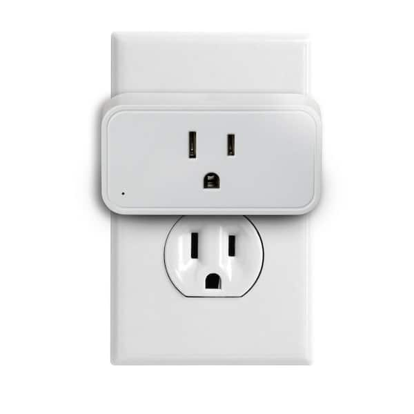 Defiant 15 Amp 120-Volt Smart Wi-Fi Bluetooth Plug with 1 Outlet Powered by  Hubspace