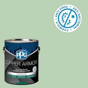 1 gal. PPG1130-4 Lime Taffy Semi-Gloss Antiviral and Antibacterial Interior Paint with Primer