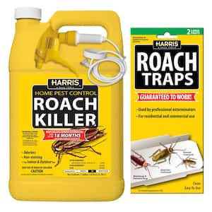 Harris Products Group Boric Acid Indoor Roach Killer with Applicator, 16  oz. 