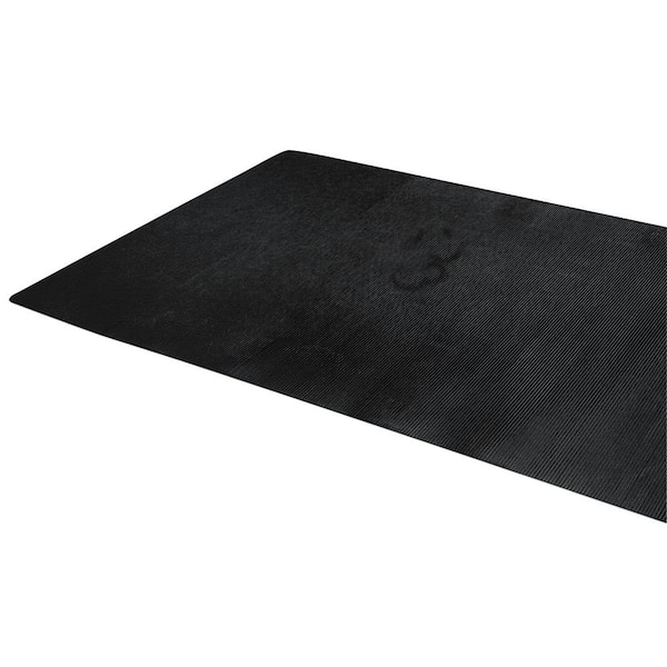 Jasper Indoor/Outdoor Scraper Mat, 48 x 72, Black