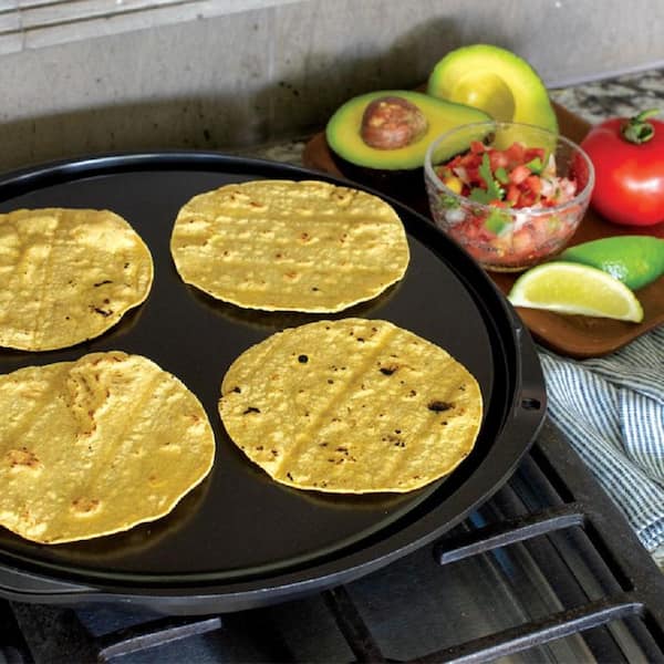 Nordic Ware Aluminum Grill Griddle with Nonstick Coating 19126M - The Home  Depot