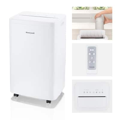 RCA 14,000 BTU Portable Air Conditioner Cools 450 Sq. Ft. with Remote  Control and Wi-Fi Enabled in White RACP1440-WF-6COM - The Home Depot