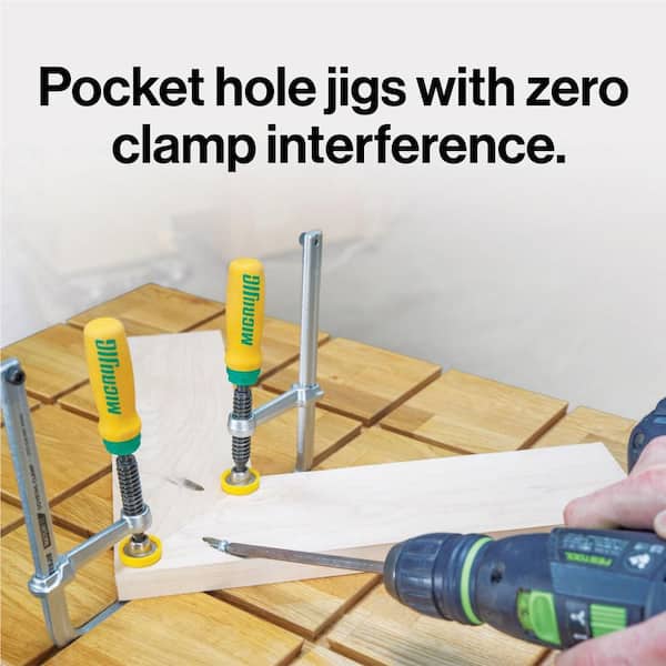 Microjig MATCHFIT Dovetail Clamps - Versatile, Track-Free Clamping