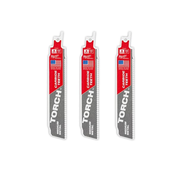 Milwaukee 6 in. 10TPI The TORCH with Carbide Teeth Metal Cutting