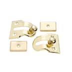 Polished Brass Window Vent Lock (2-Pack)