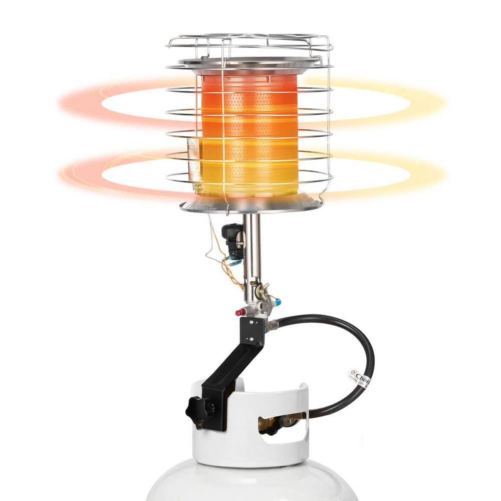 Propane Tank Top Heater, 42000 BTU Rapid Heating 360-Degree Infrared Radiant Tank Top Gas Heater, Single Burner price history on PriceWatchPro