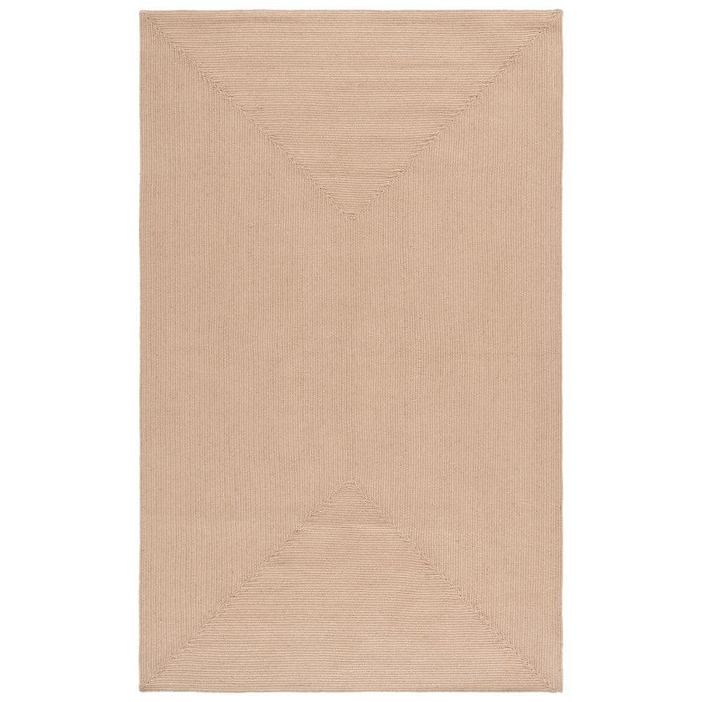 Braided 4 ft. x 6 ft. Natural Modern Solid Area Rug price history on PriceWatchPro