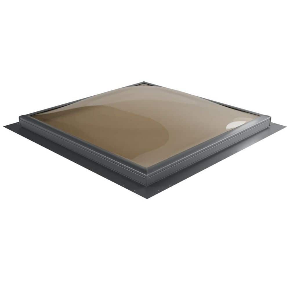 22-1/2 in. x 22-1/2 in. Fixed Self Flashed Polycarbonate Double Dome Skylight with Bronze Over Clear Dome price history on PriceWatchPro
