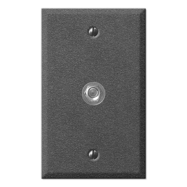 Creative Accents Pewter 1-Gang Wall Plate