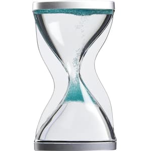 Green Sand Hourglass 10-Minutes Timer for Kids, Games, Classroom and Office Decor