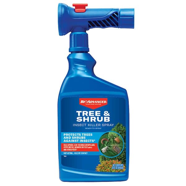 BIOADVANCED 32 oz. Ready-To-Spray Tree and Shrub Protect and Feed Insect Killer