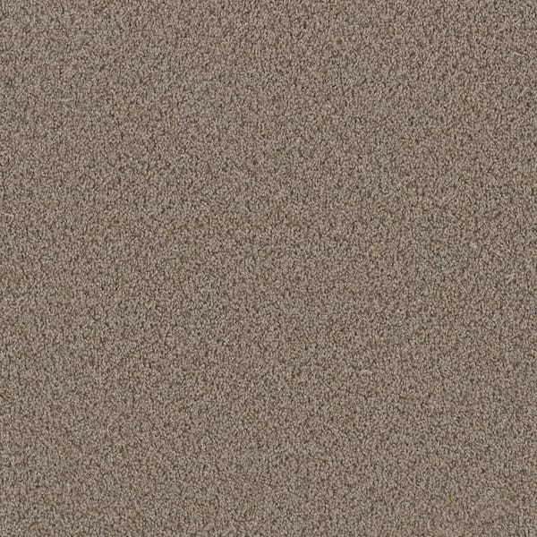 TrafficMaster Cay - Sand - Beige 12 ft. Wide x Cut to Length 24 oz. Polyester Texture Carpet