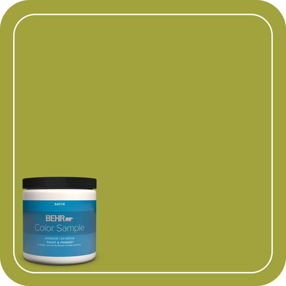 8 oz. #S-H-400 Rolling Hills Satin Enamel Interior/Exterior Paint & Primer Color Sample price history on PriceWatchPro