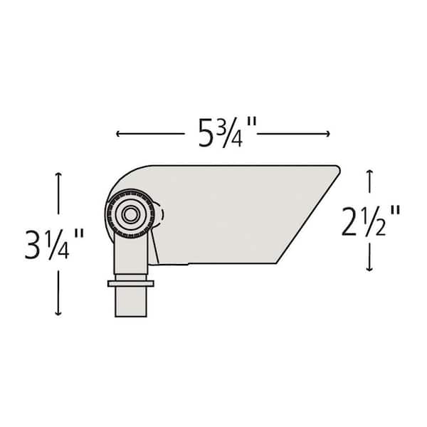 HINKLEY - Accent Spot Light Low Voltage 12-Volt Bronze Weather Resistant Spotlight with No Bulbs Included