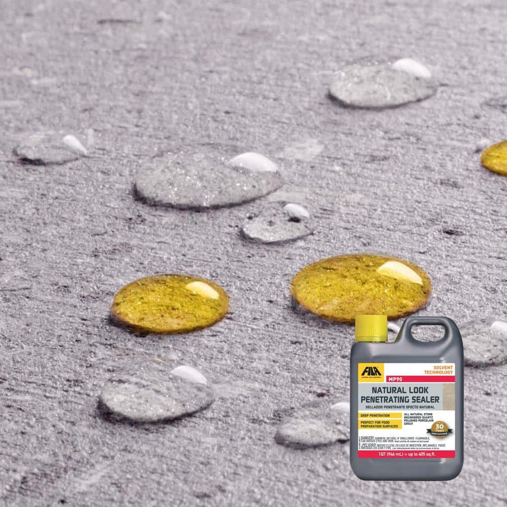 MP90 Natural Look Penetrating Stone and Tile Sealer, 1 QT