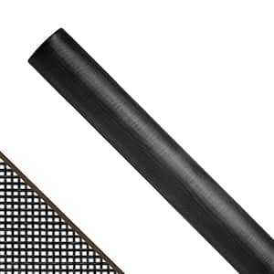 48 in. x 100 ft. Charcoal Fiberglass Small Insect Screen Roll for Windows and Door