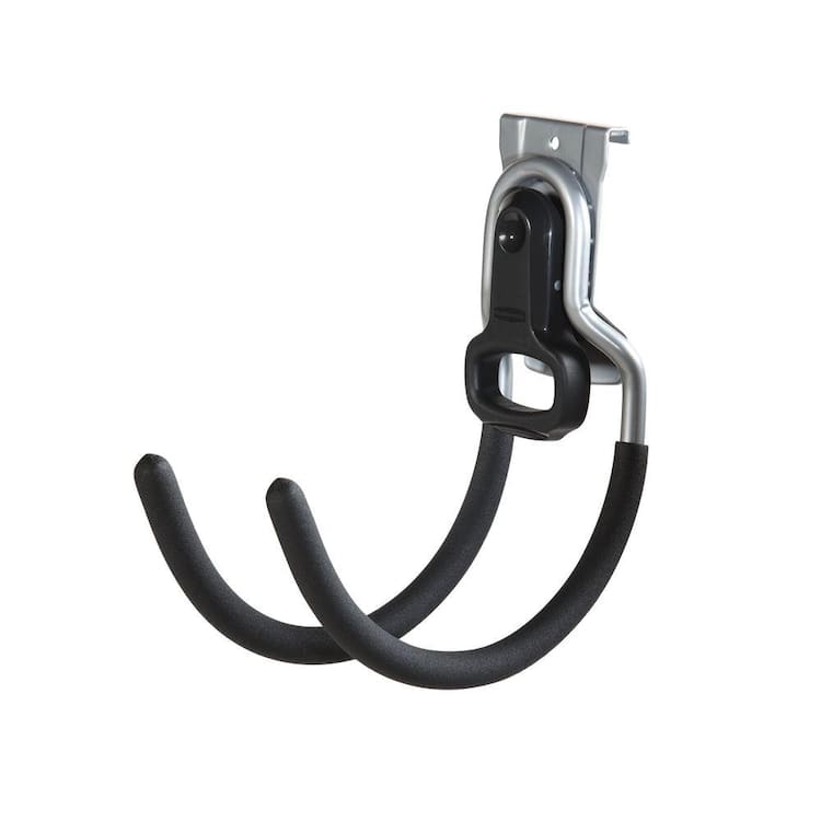 Rubbermaid Fasttrack Garage Utility Hook, 50 lbs. Capacity, Wall Mounted Storage and Organization System for Home/Garage