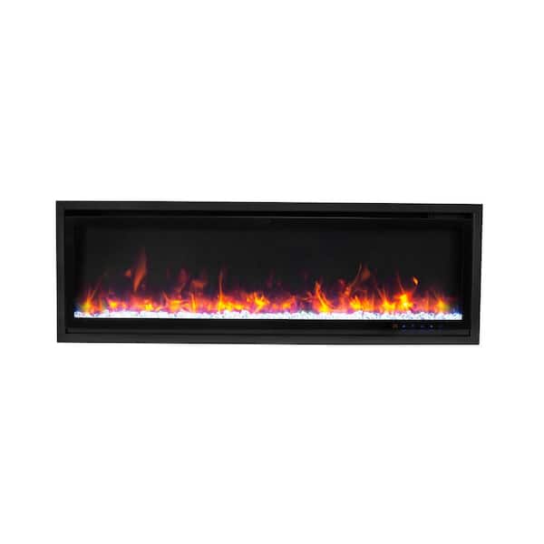 Paramount Kennedy II 5000 BTU Commercial Grade Electric Fireplace 42 in. with Smart Flame App