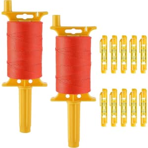 Laybus 328 ft. Yellow Professional Mason Lining Tools, #18 Braided ...