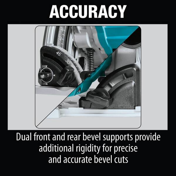 18V X2 LXT Lithium-Ion (36V) Brushless Cordless 6-1/2 in. Plunge Circular  Saw, with AWS (Tool Only)